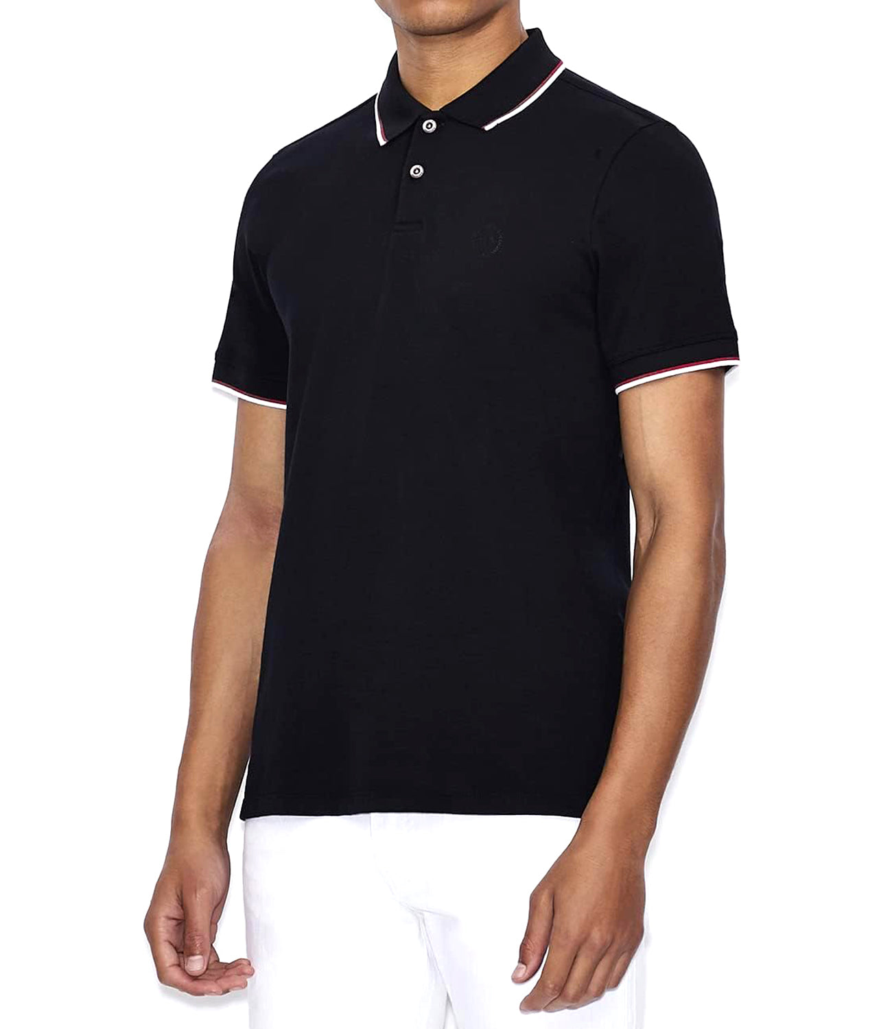 Armani Exchange Polo Manica Corta Uomo Mod. 8NZF75 Z8M5Z 1510 Blu