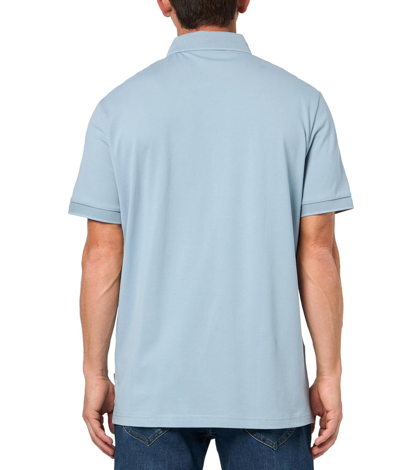 A|X Armani Exchange Polo Manica Corta Uomo Mod. 8NZF91 ZJ81Z U9287 Celeste Blu