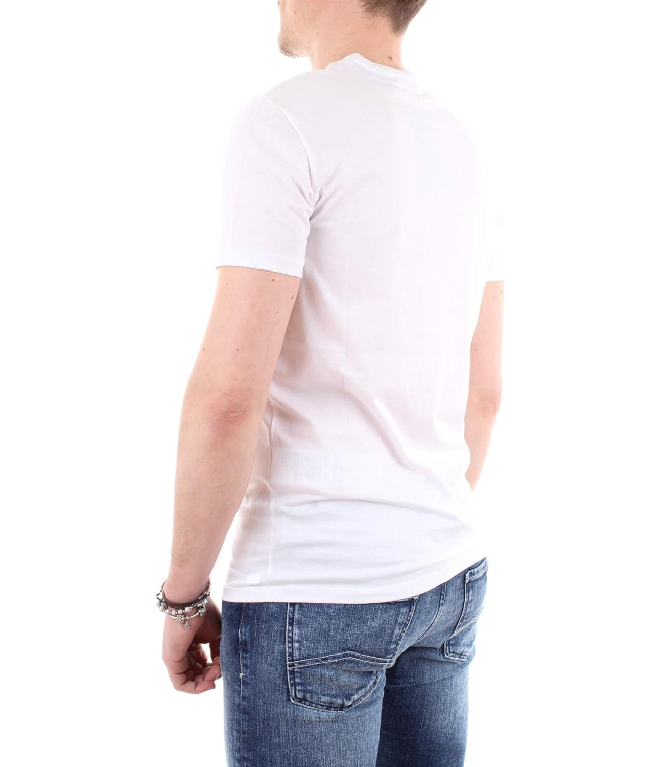 A|X Armani Exchange T-shirt Uomo Mod. 8NZT74 ZJA5Z 1100 Bianco