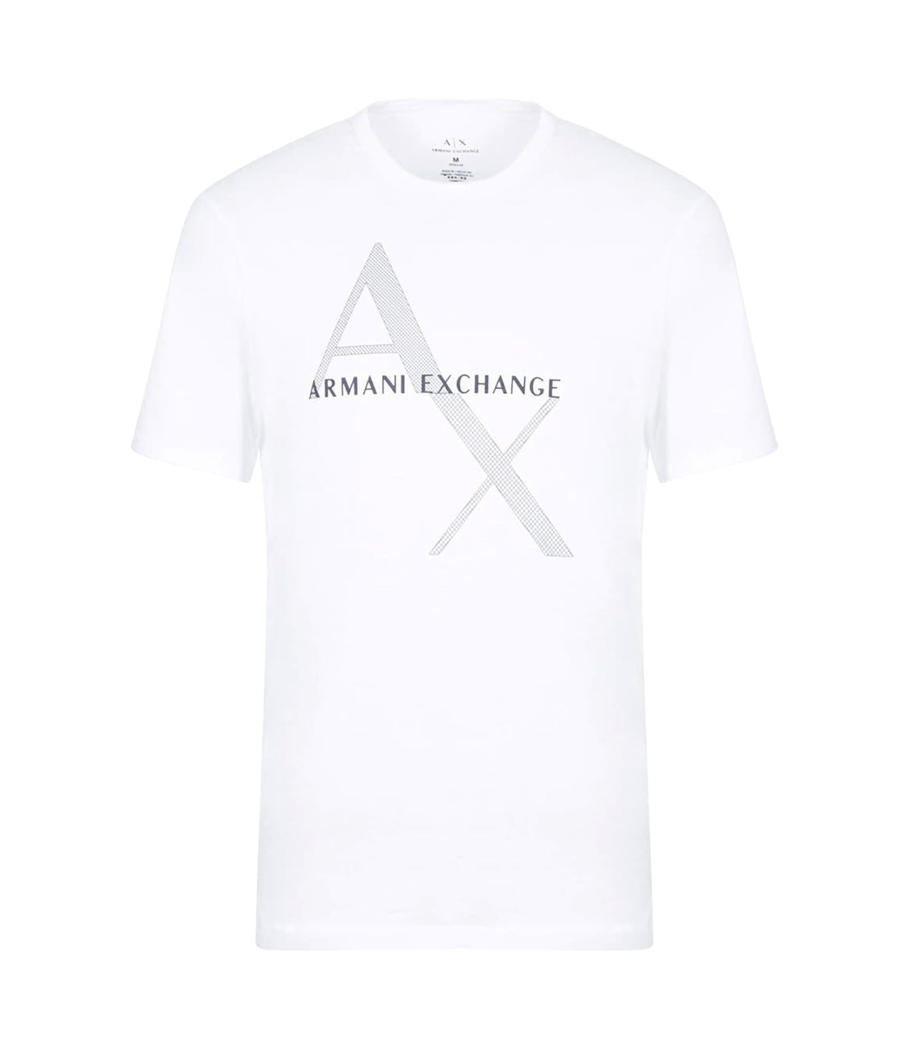 A|X Armani Exchange T-shirt Uomo Mod. 8NZT76 Z8H4Z 1100 Bianco