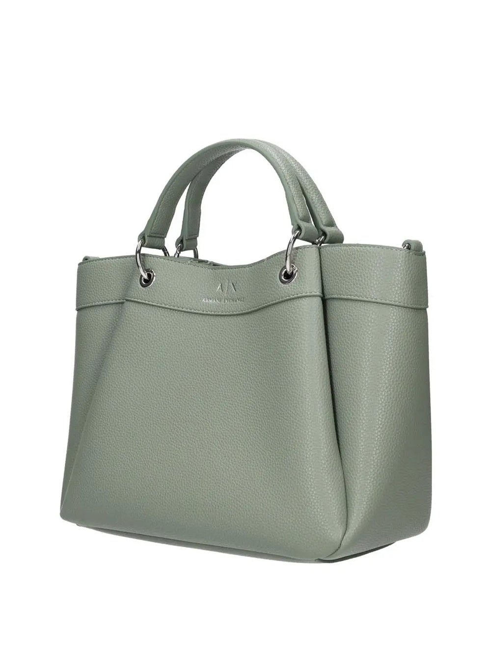 Borsa Shopper Armani Exchange da Donna - Verde