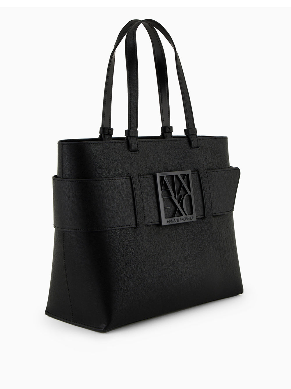 Borsa Shopper Armani Exchange da Donna - Nero