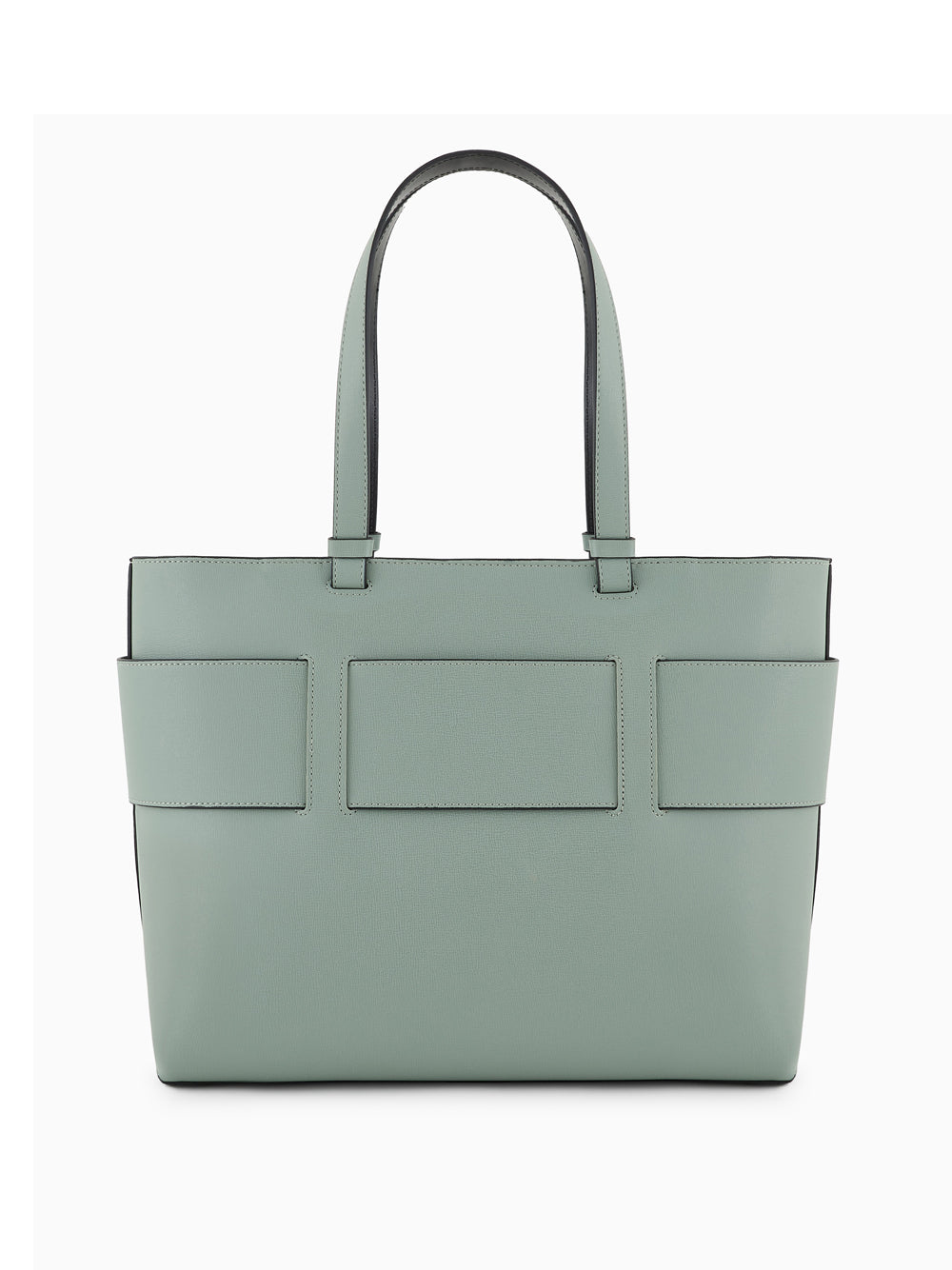 Borsa Shopper Armani Exchange da Donna - Verde