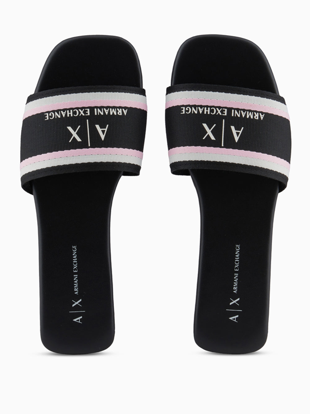 Ciabatte Armani Exchange da Donna - Nero