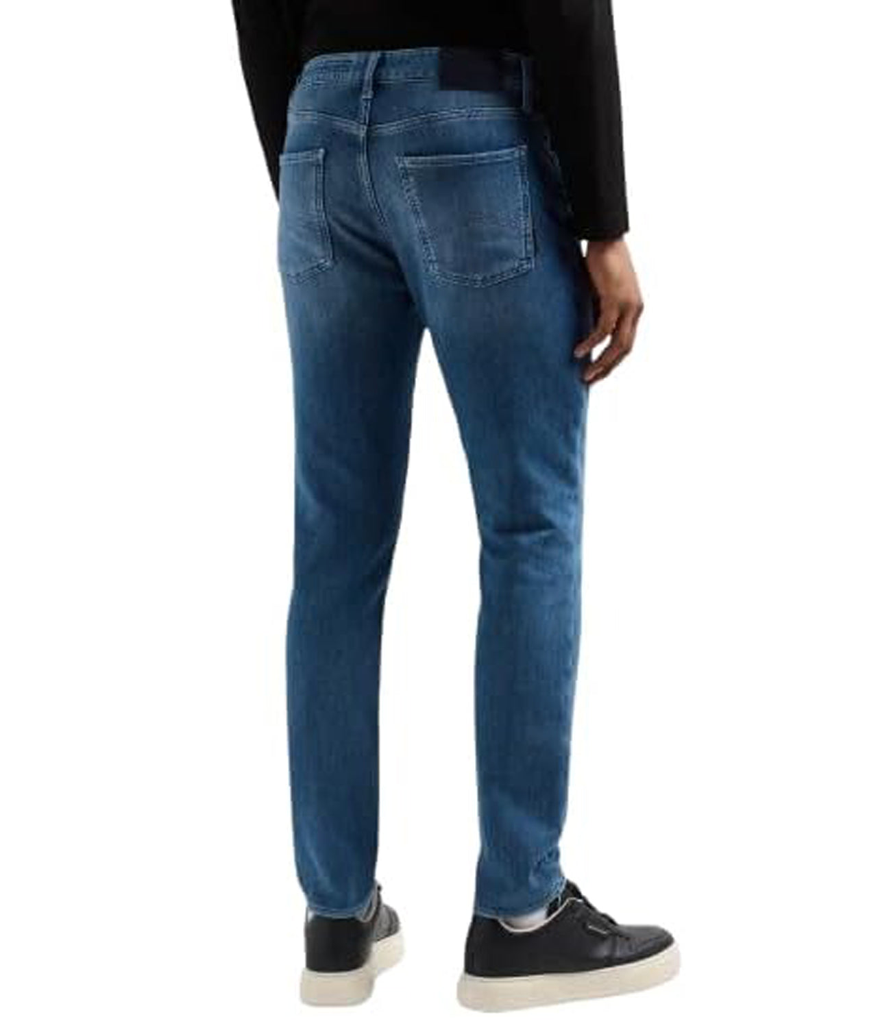 A|X Armani Exchange Pantalone 5 Tasche Uomo Mod. XM000070 AF14368 MB002 Denim Blu