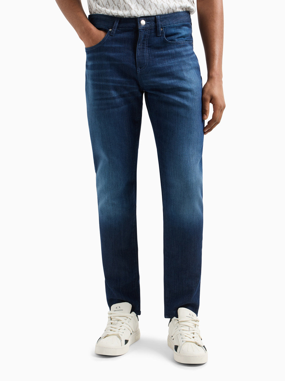 Jeans Skinny Armani Exchange da Uomo - Denim