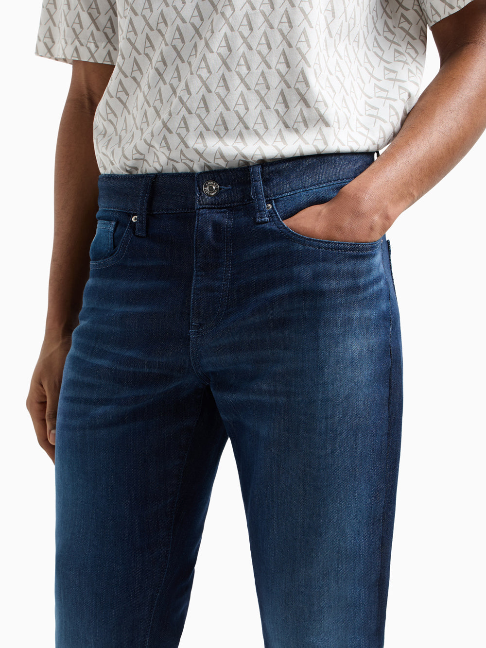 Jeans Skinny Armani Exchange da Uomo - Denim