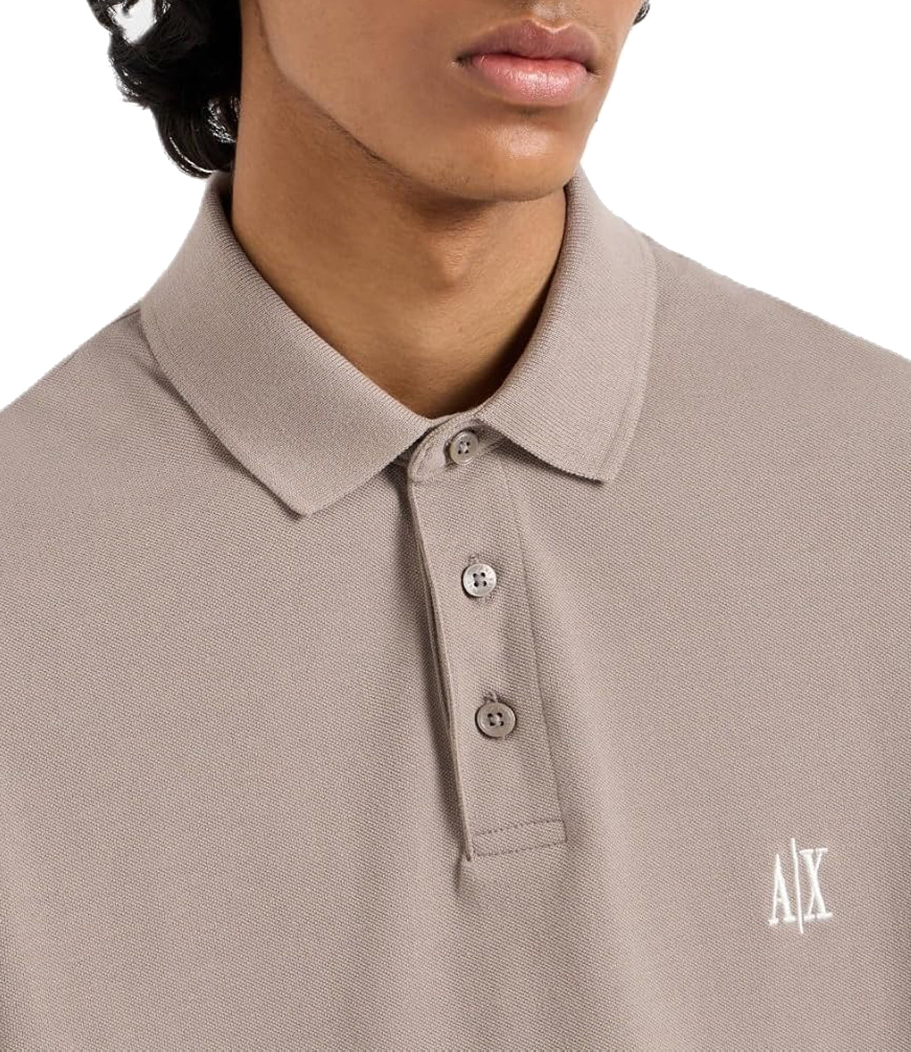 A|X Armani Exchange Polo Maniche Corte Uomo Mod. XM000367 AF13022 U6107 Beige
