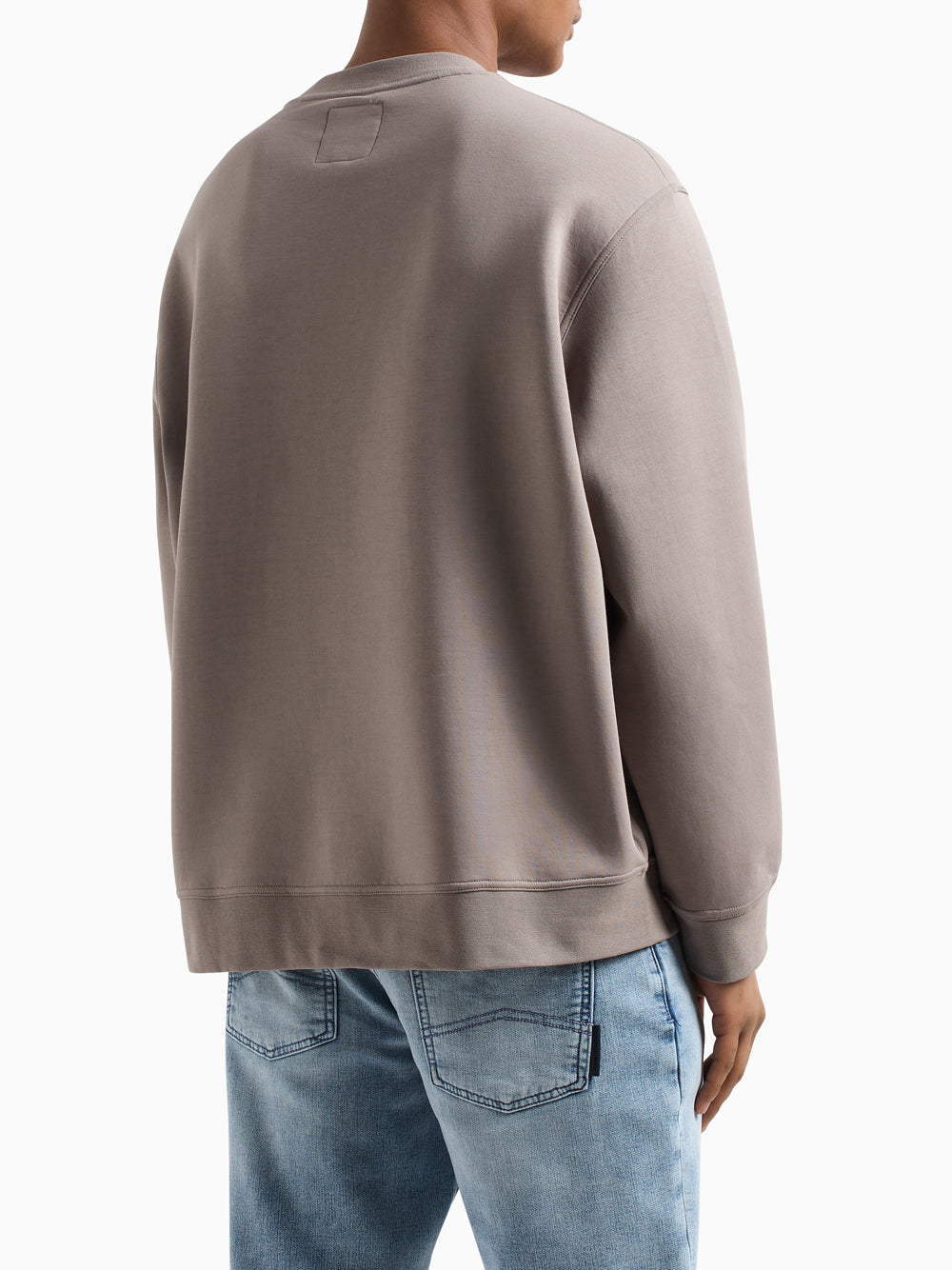 Felpa Armani Exchange da Uomo - Beige