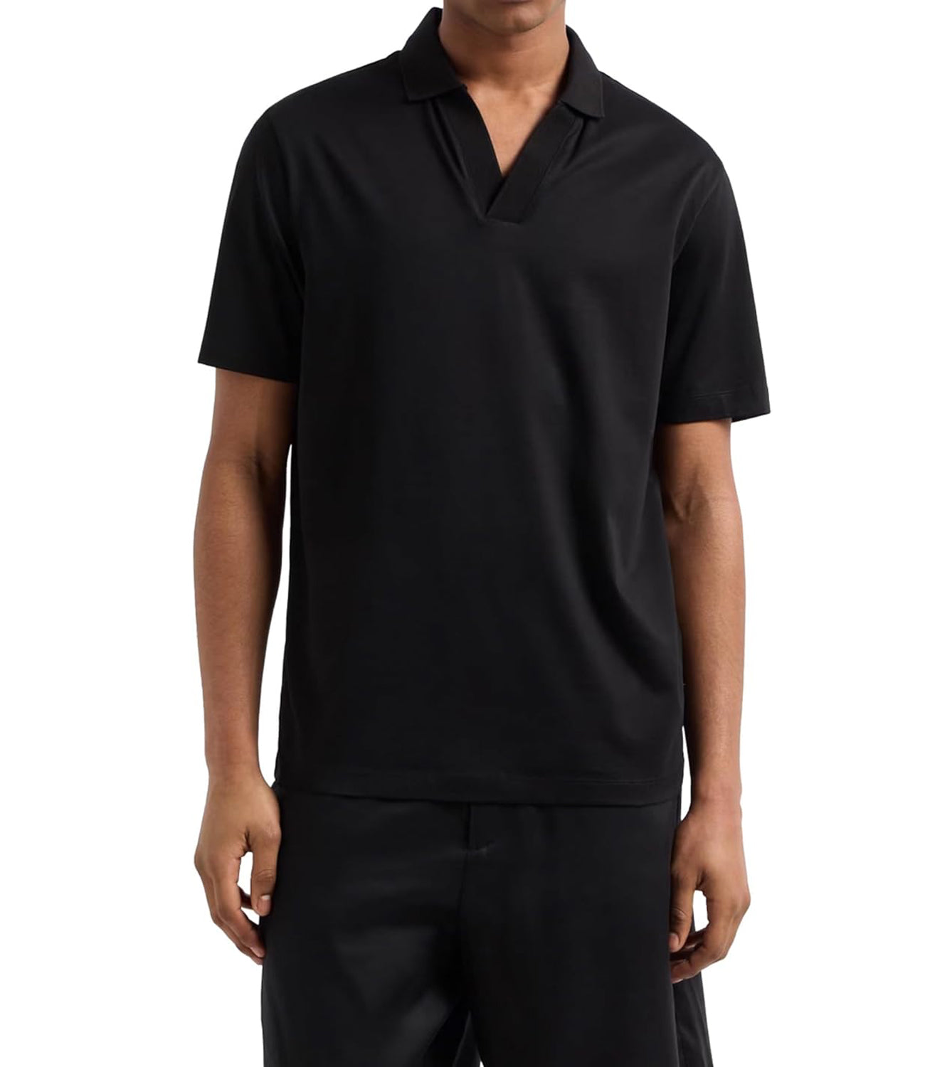A|X Armani Exchange Polo Maniche Corte Uomo Mod. XM000492 AF13048 UC001 Black Nero
