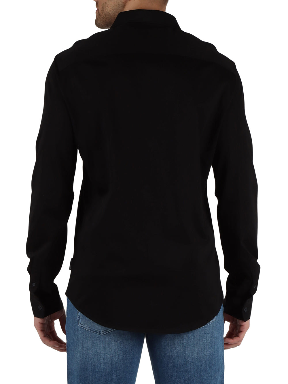 Camicia Classica Armani Exchange da Uomo - Nero