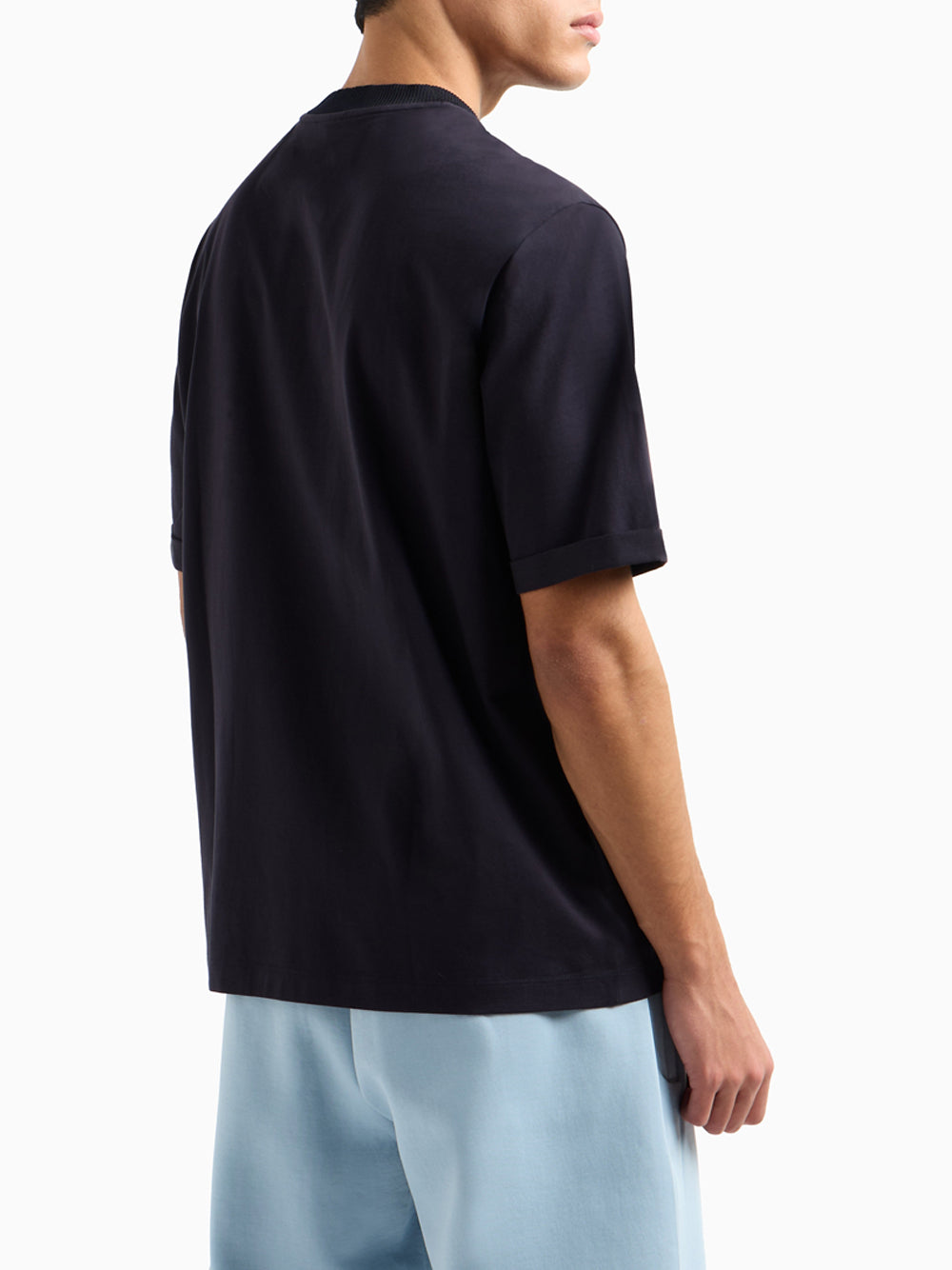 Felpa Armani Exchange da Uomo - Blu