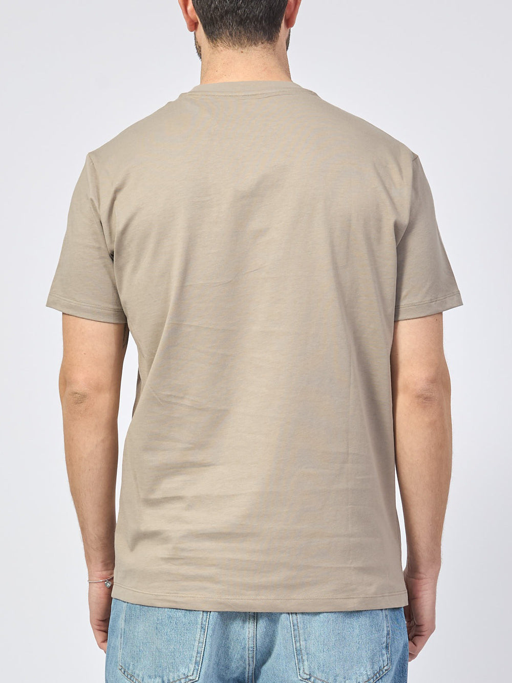 T-shirt Armani Exchange da Uomo - Beige