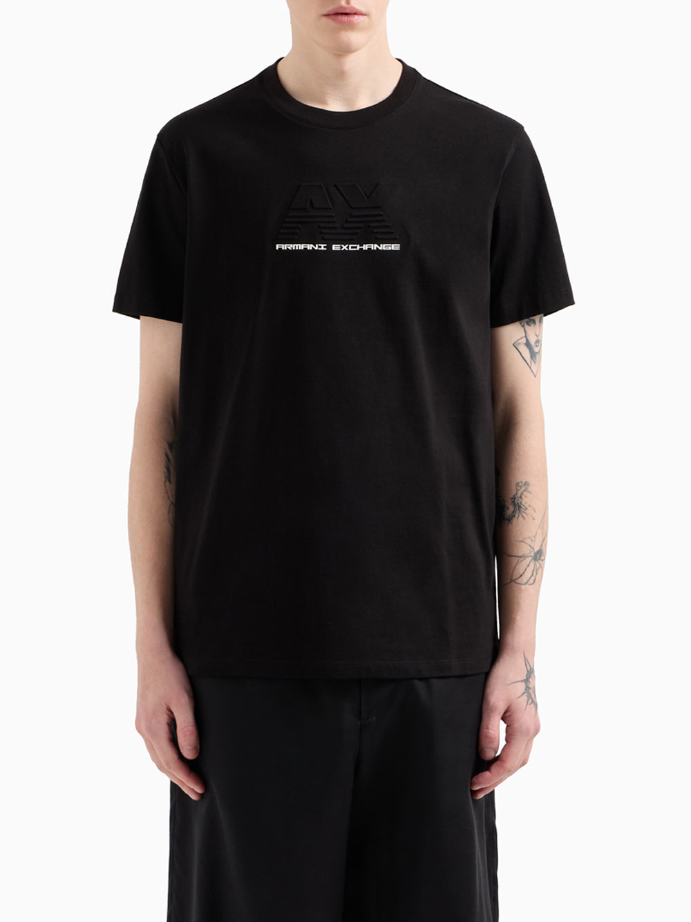 T-shirt Armani Exchange da Uomo - Nero
