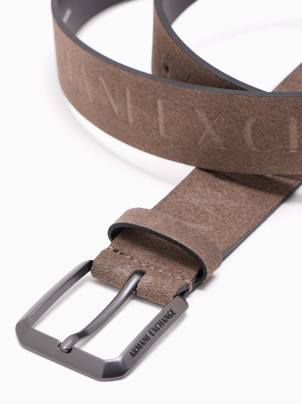 Cintura Armani Exchange da Uomo - Beige