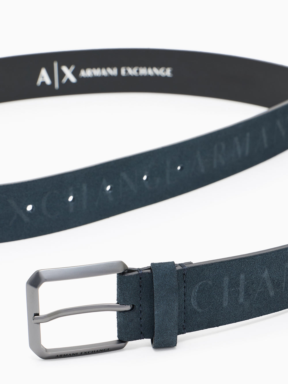 Cintura Armani Exchange da Uomo - Blu