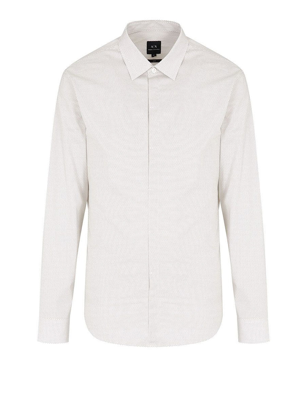 Camicia Classica Armani Exchange da Uomo - Bianco