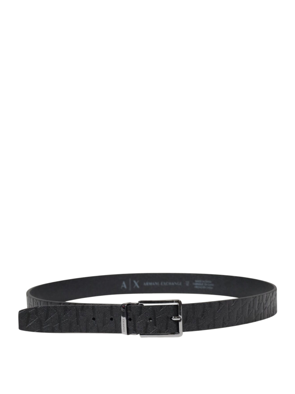 Cintura Armani Exchange da Uomo - Nero