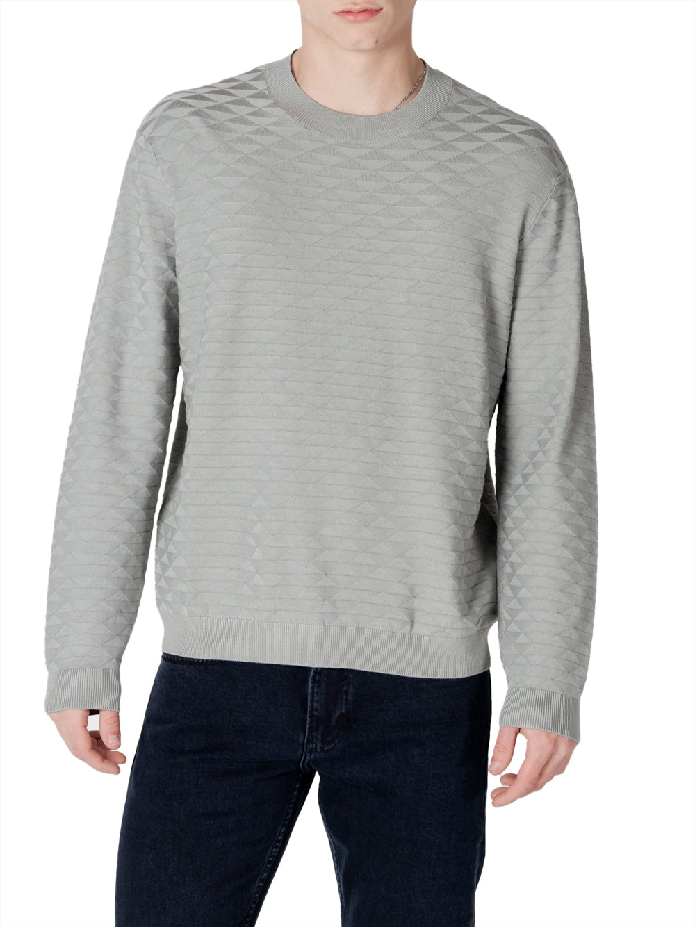 Pullover Armani Exchange da Uomo - Grigio