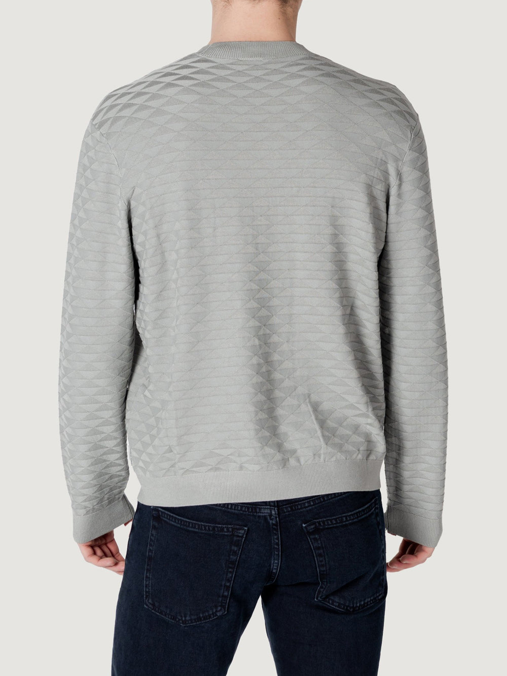 Pullover Armani Exchange da Uomo - Grigio