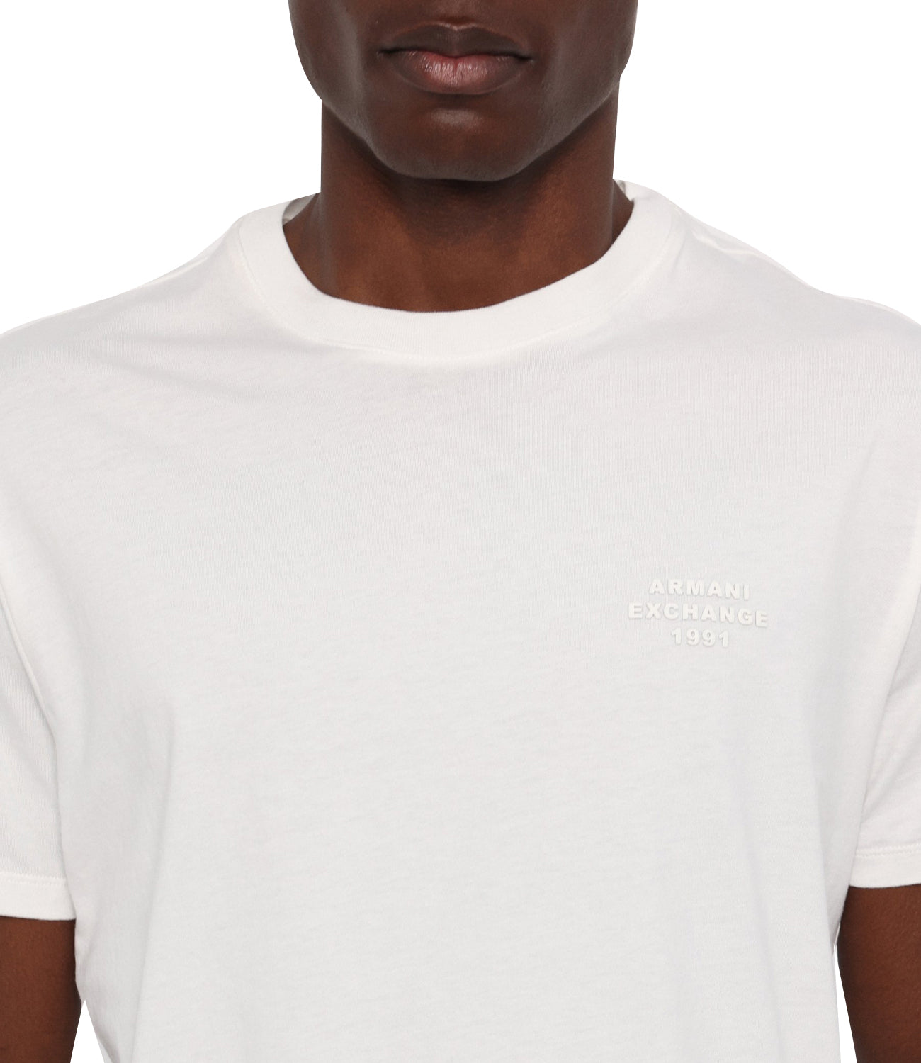 A|X Armani Exchange T-shirt Uomo Mod. XM000752 AF12308 U0009 Bianco