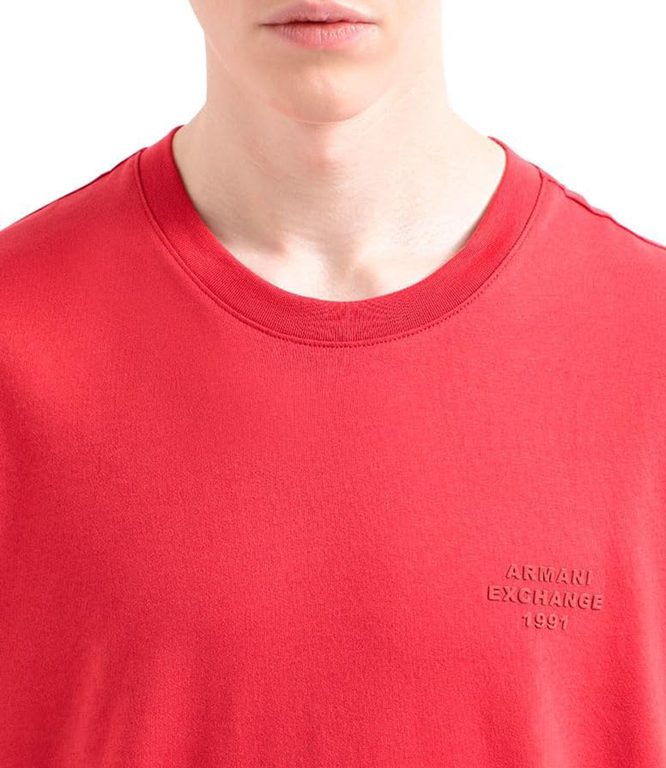 A|X Armani Exchange T-shirt Uomo Mod. XM000752 AF12308 U5059 Rosso