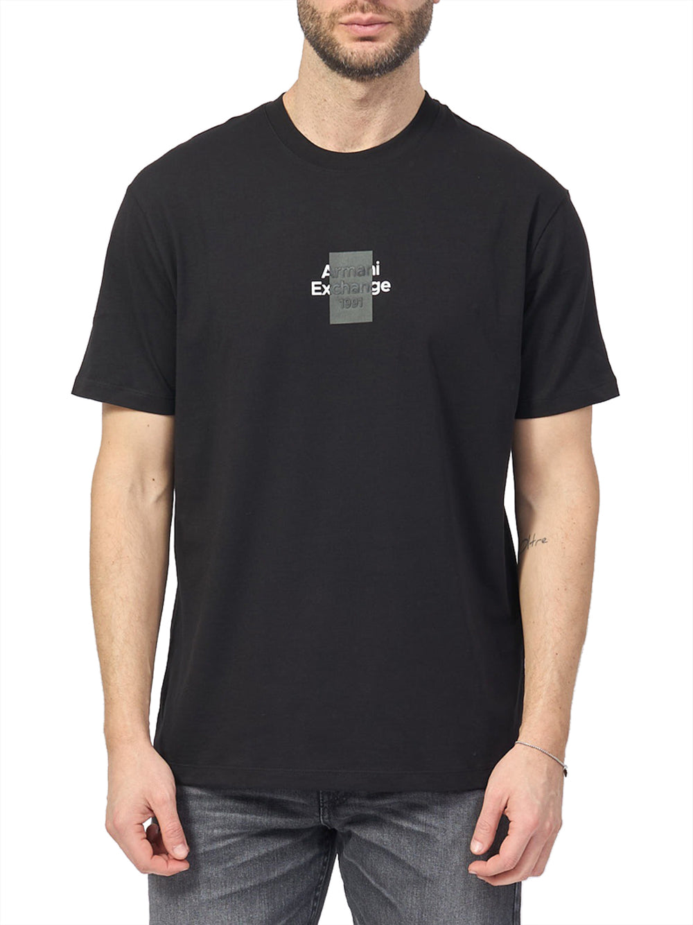 T-shirt Armani Exchange da Uomo - Nero