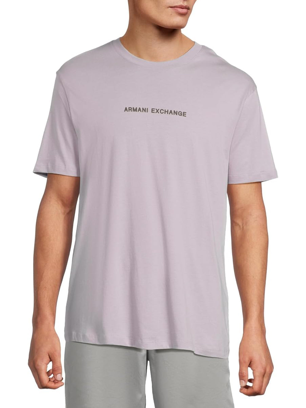 A|X Armani Exchange T-shirt Uomo Mod. XM000787 AF12308 UA047 Lilla Viola