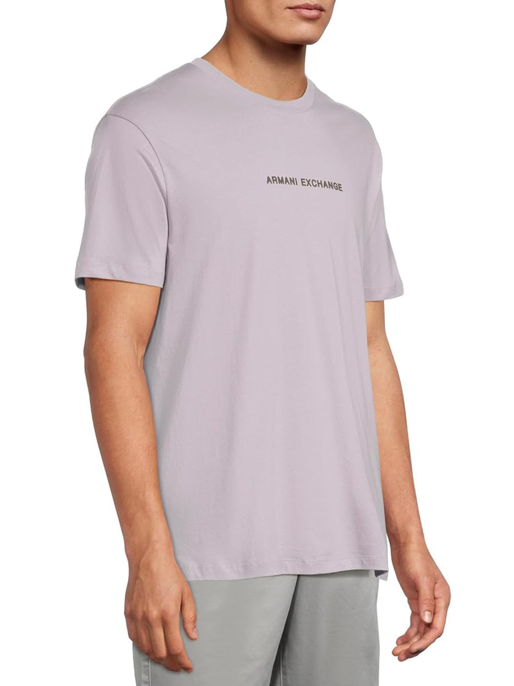 A|X Armani Exchange T-shirt Uomo Mod. XM000787 AF12308 UA047 Lilla Viola