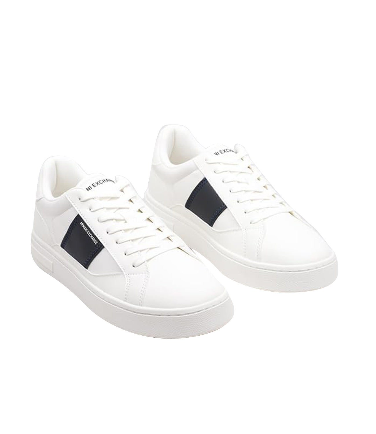 A|X Armani Exchange Sneakers Uomo Mod. XUX241 XV911 U388 White Bianco