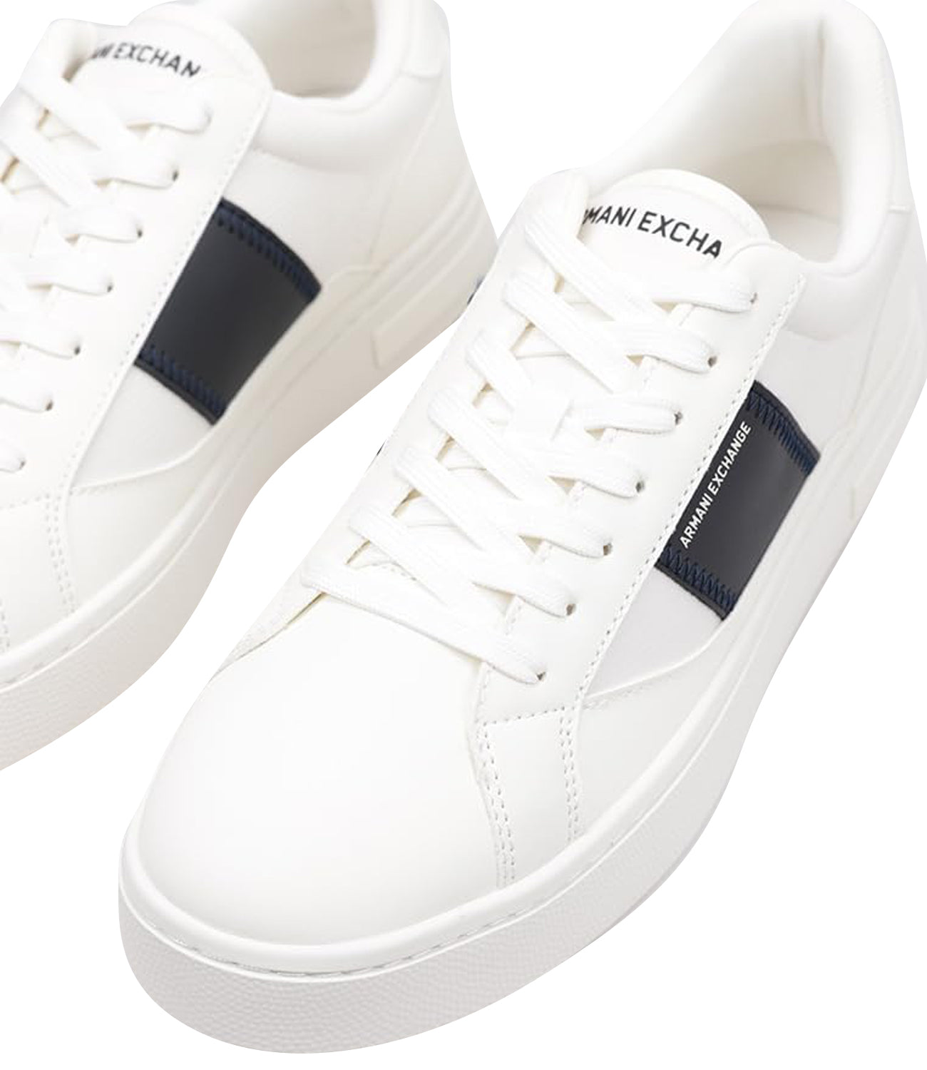 A|X Armani Exchange Sneakers Uomo Mod. XUX241 XV911 U388 White Bianco
