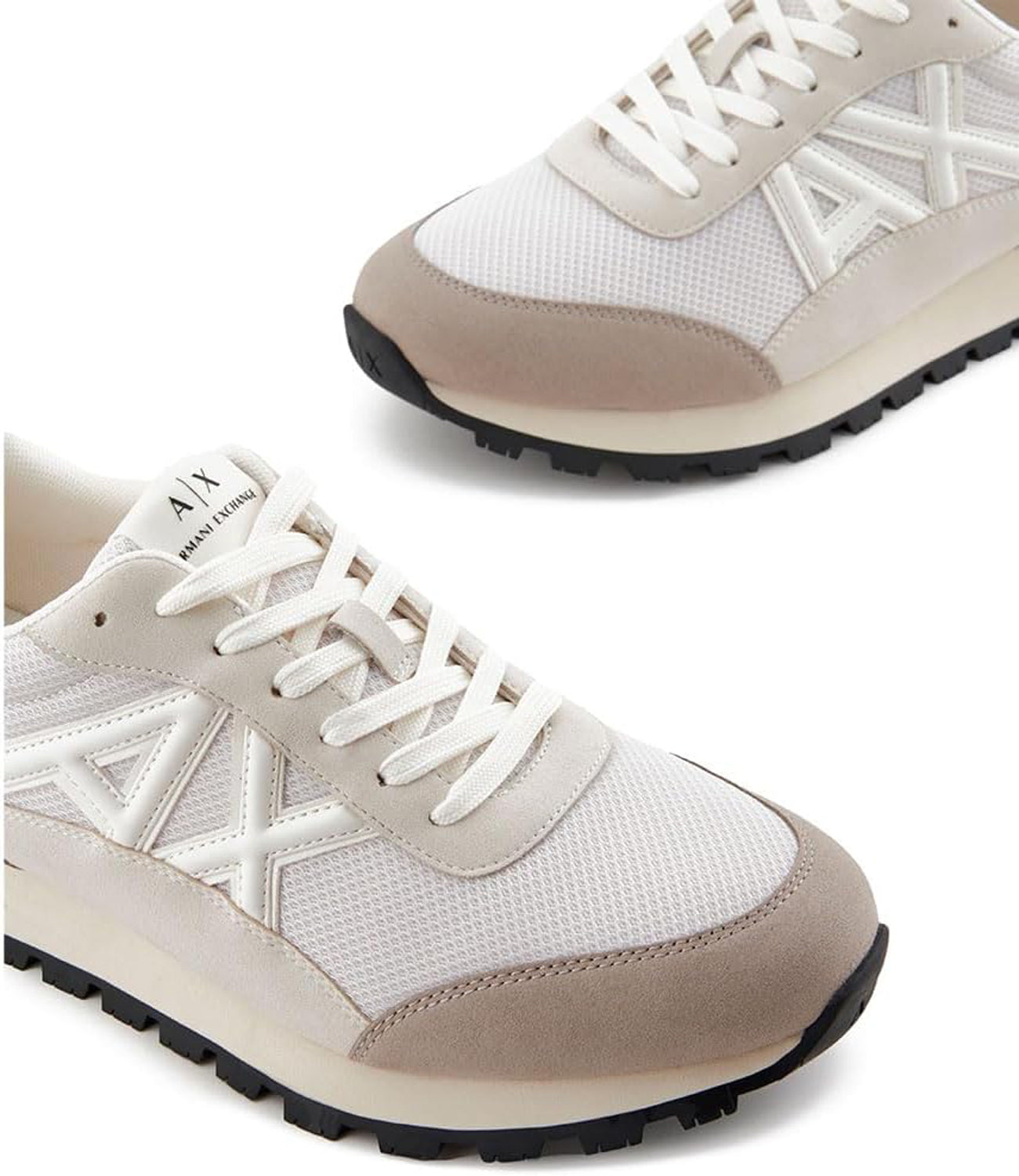 A|X Armani Exchange Sneakers Uomo Mod. XUX263 XV942 U660 White Bianco