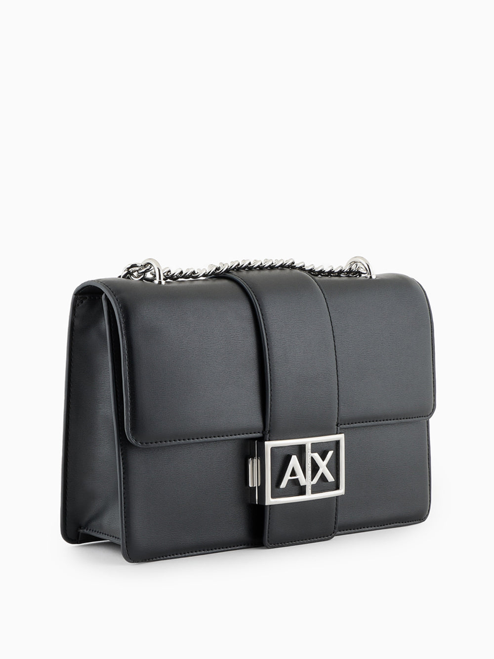 Borsa a Tracolla Armani Exchange da Donna - Nero