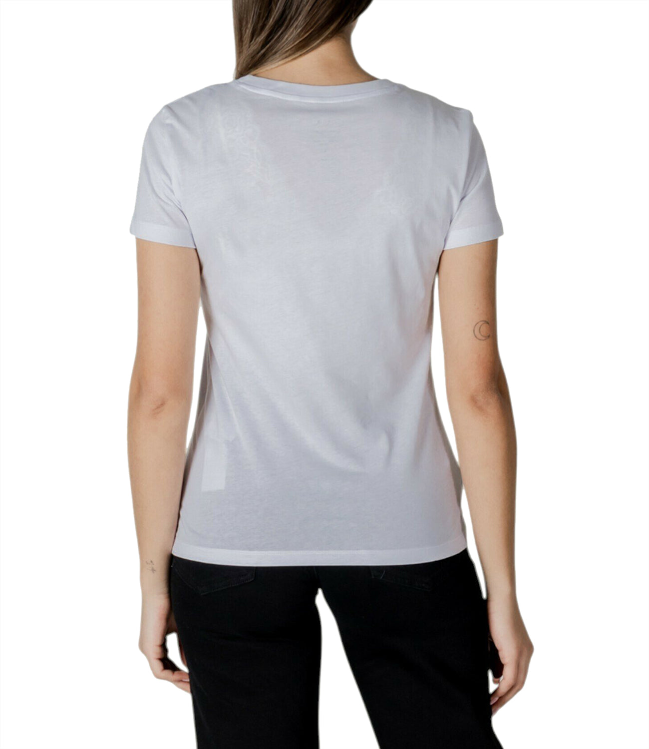 A|X Armani Exchange T-shirt Donna Mod. XW000109 AF10359 U0002 Bianco