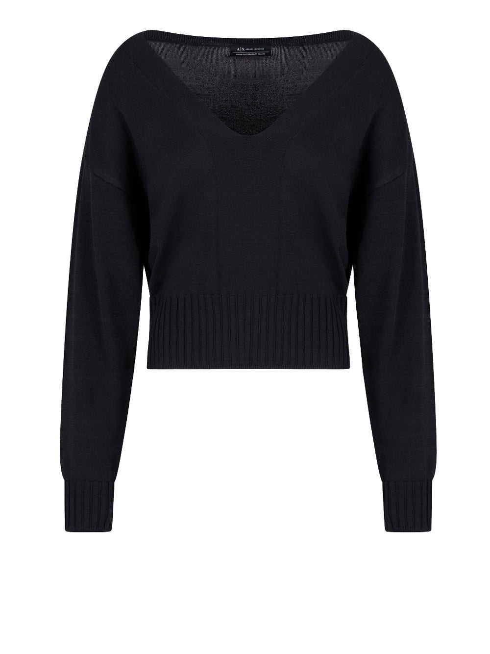 Pullover Armani Exchange da Donna - Nero