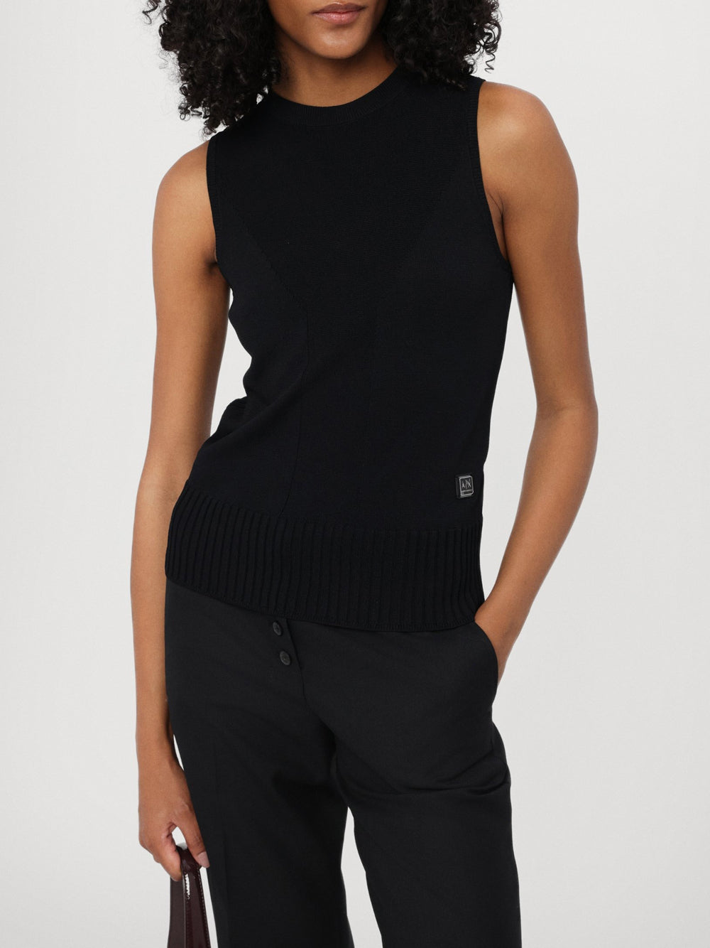 Canotta Armani Exchange da Donna - Nero