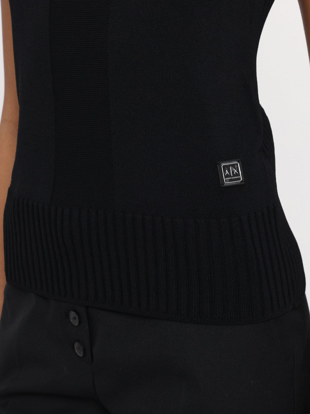 Canotta Armani Exchange da Donna - Nero
