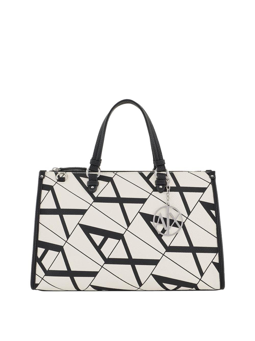 Borsa a Mano Armani Exchange da Donna - Bianco