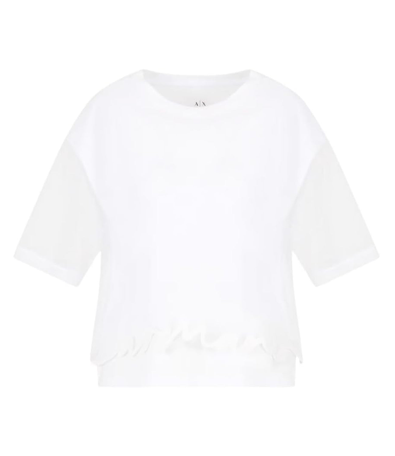 A|X Armani Exchange T-shirt Donna Mod. XW000541 AF10359 U0002 Bianco
