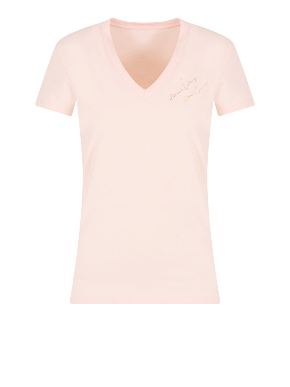 T-shirt Armani Exchange da Donna - Rosa