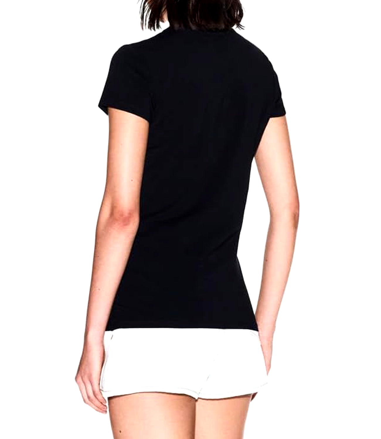A|X Armani Exchange T-shirt Donna Mod. XW000606 AF10355 UC001 Black Nero