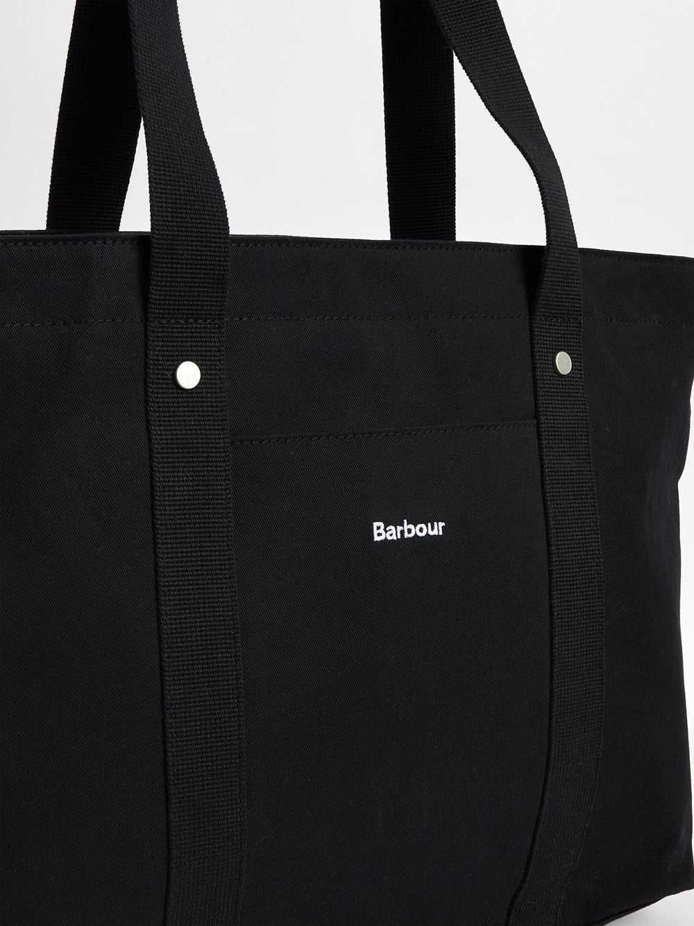 Borsa Shopper Barbour da Donna - Nero