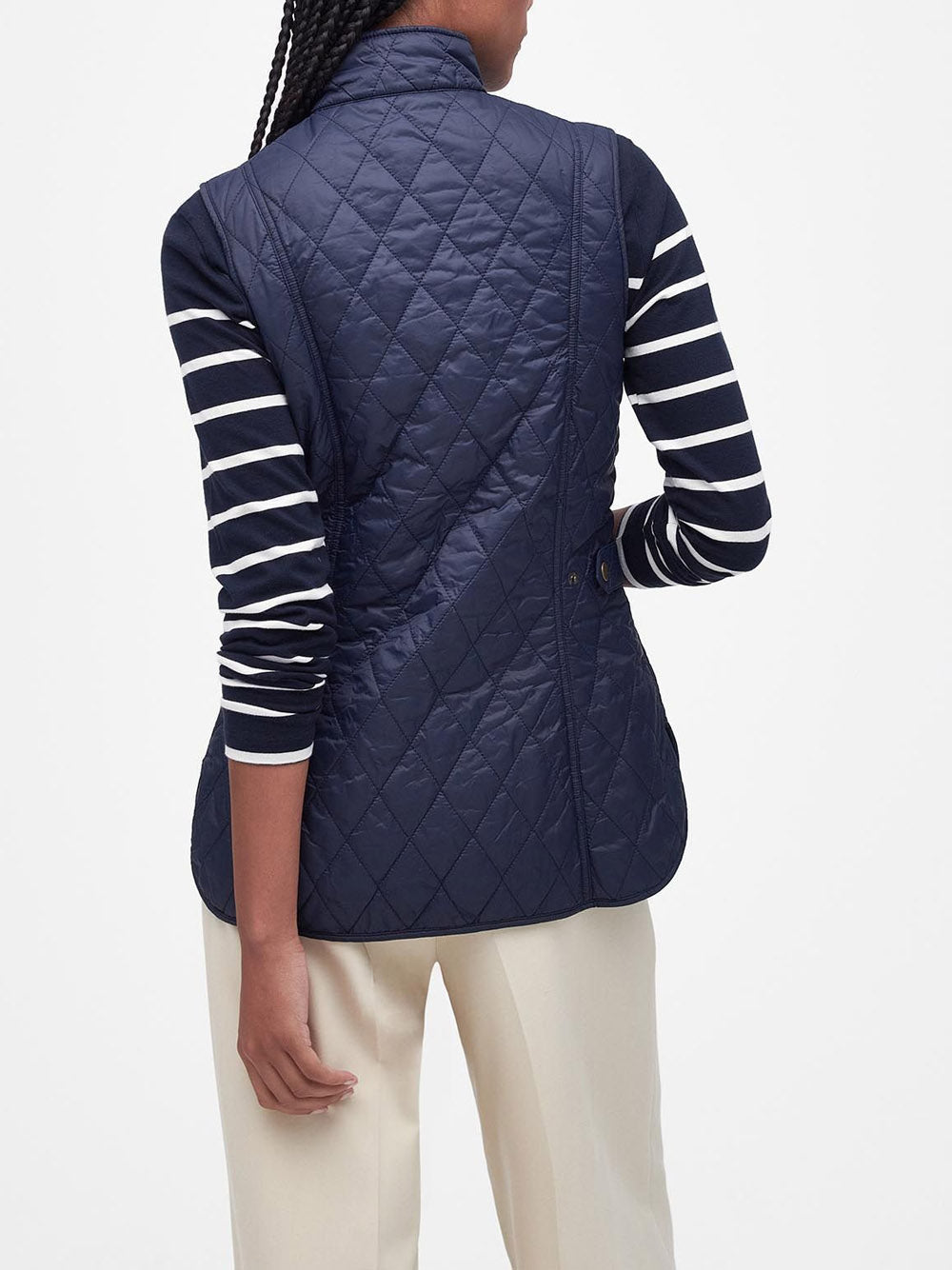 Smanicato Barbour Otterburn da Donna - Blu