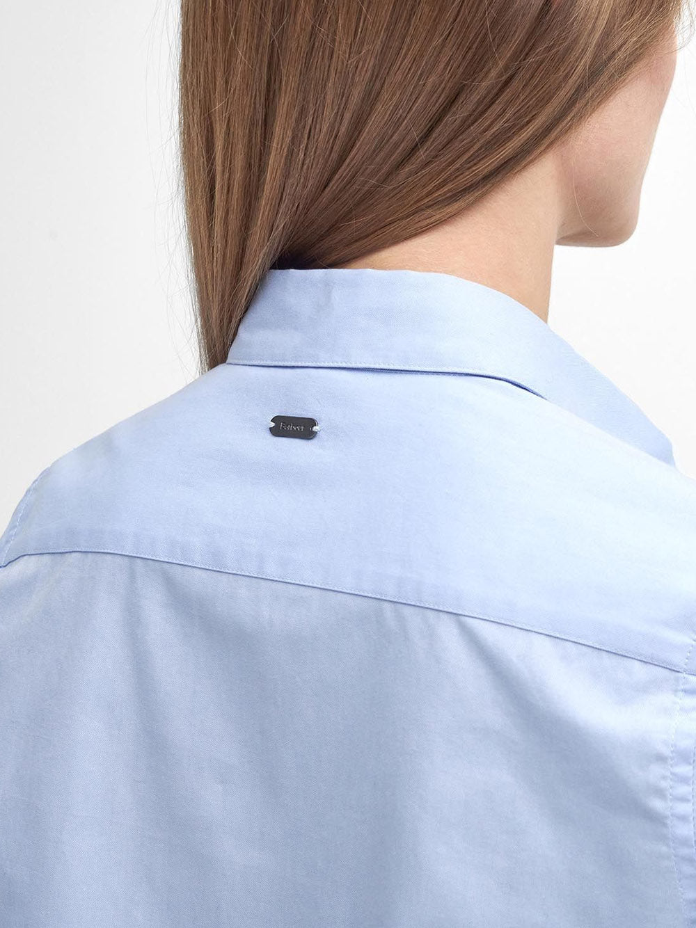 Camicia Classica Barbour Derwent da Donna - Celeste