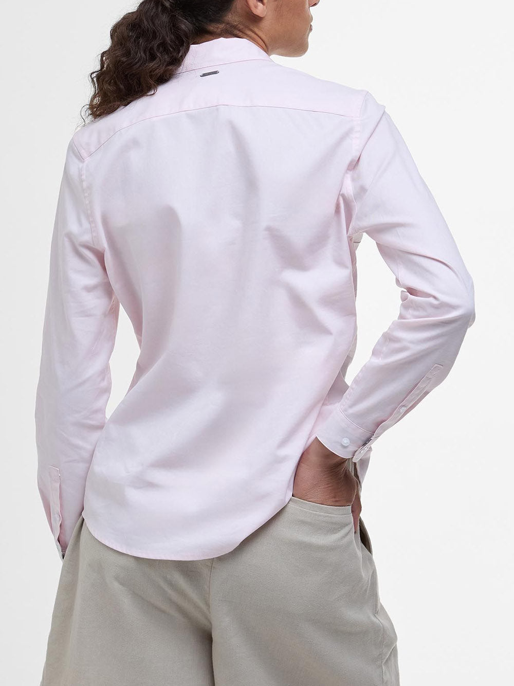 Camicia Classica Barbour Derwent da Donna - Rosa