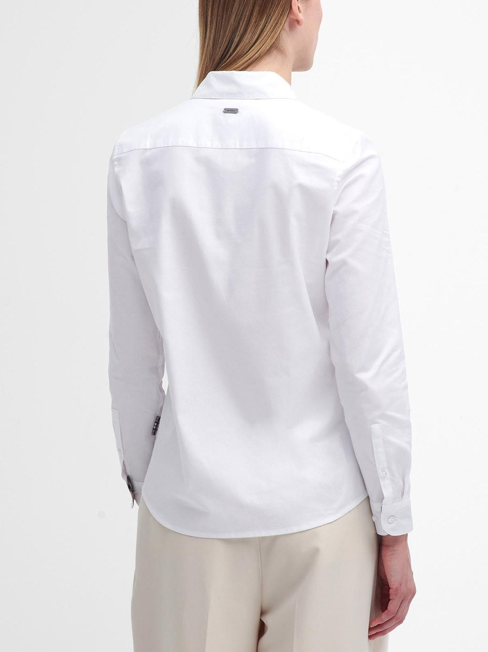 Camicia Classica Barbour Derwent da Donna - Bianco
