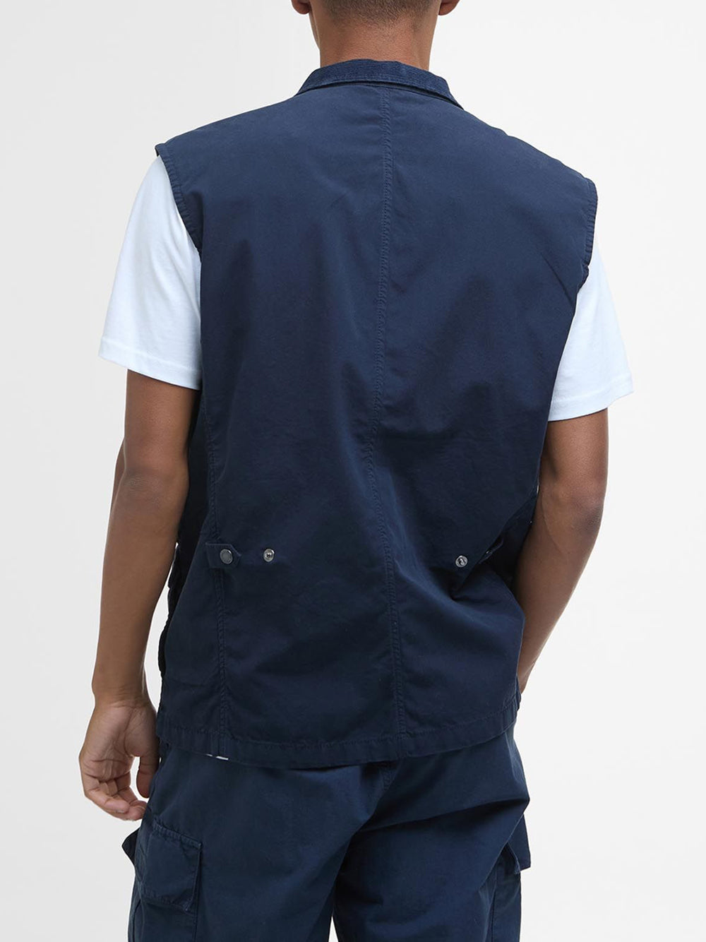 Smanicato Barbour da Uomo - Blu