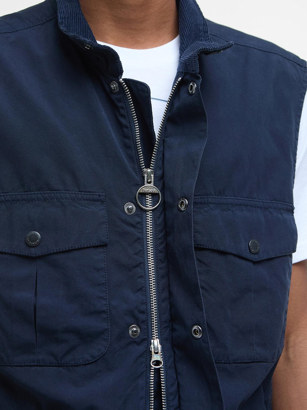 Smanicato Barbour da Uomo - Blu
