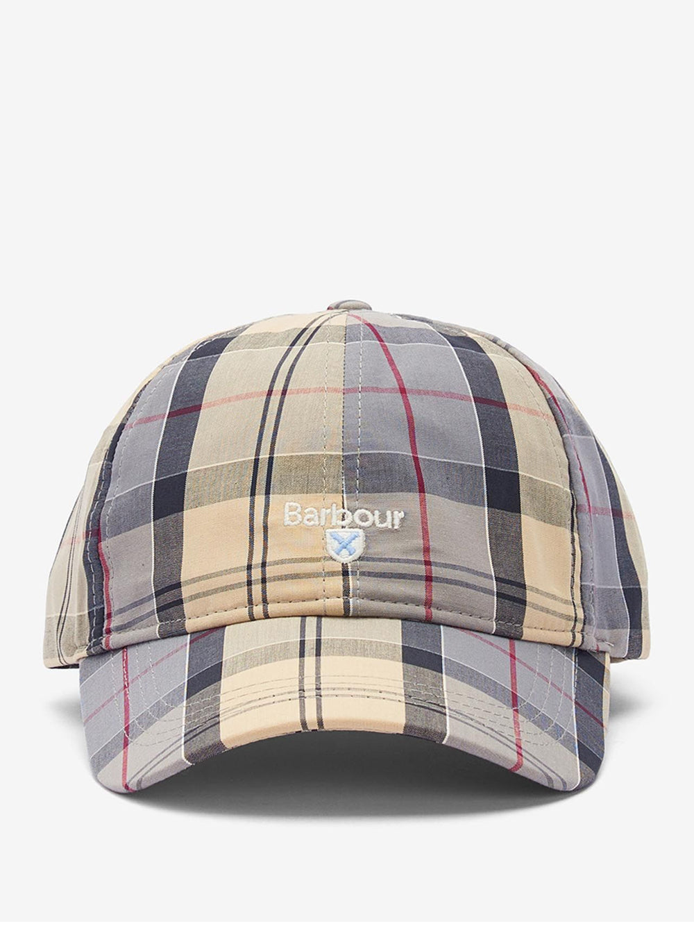 Berretto con Visiera Barbour Tartan da Uomo - Multicolore