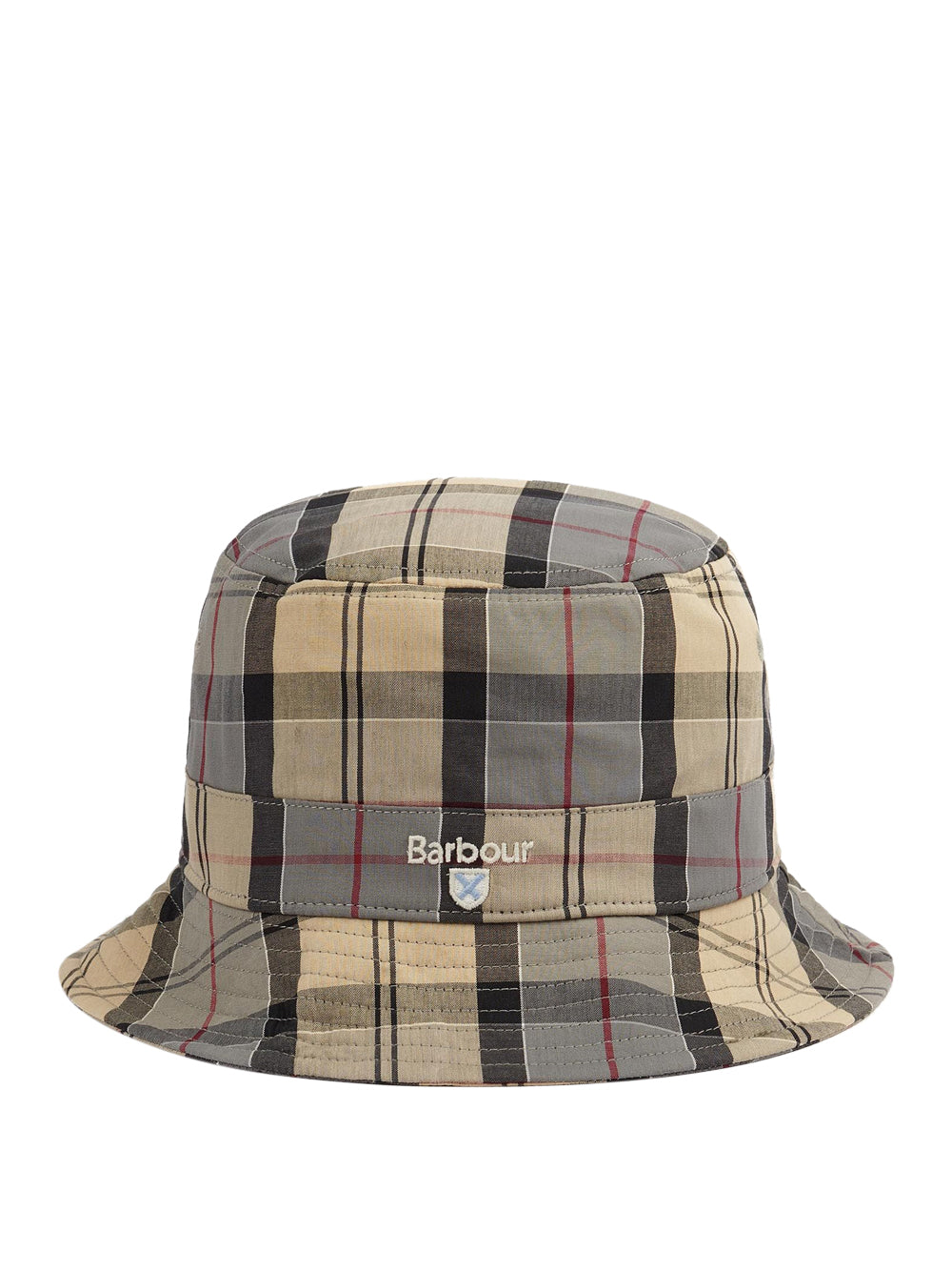 Cappello Barbour Tartan Bucket da Uomo - Multicolore